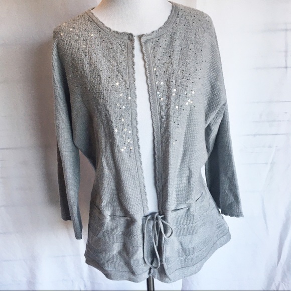 Lafayette 148 New York Sweaters - Lafayette 148 New York wool cardigan sweater large